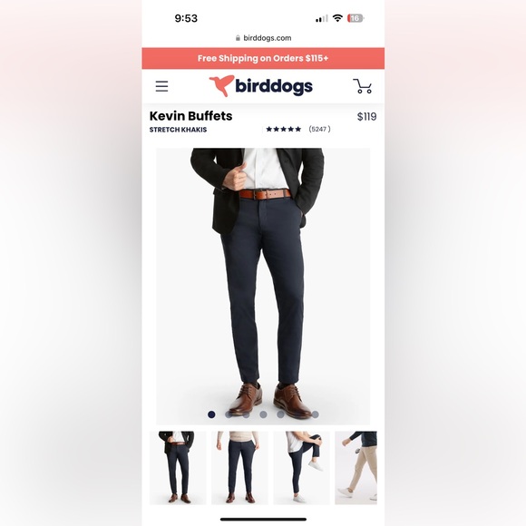 Birddog pants size 32 - Picture 7 of 7